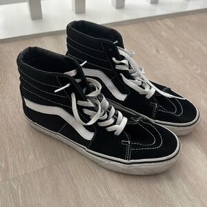 Black High Top Vans